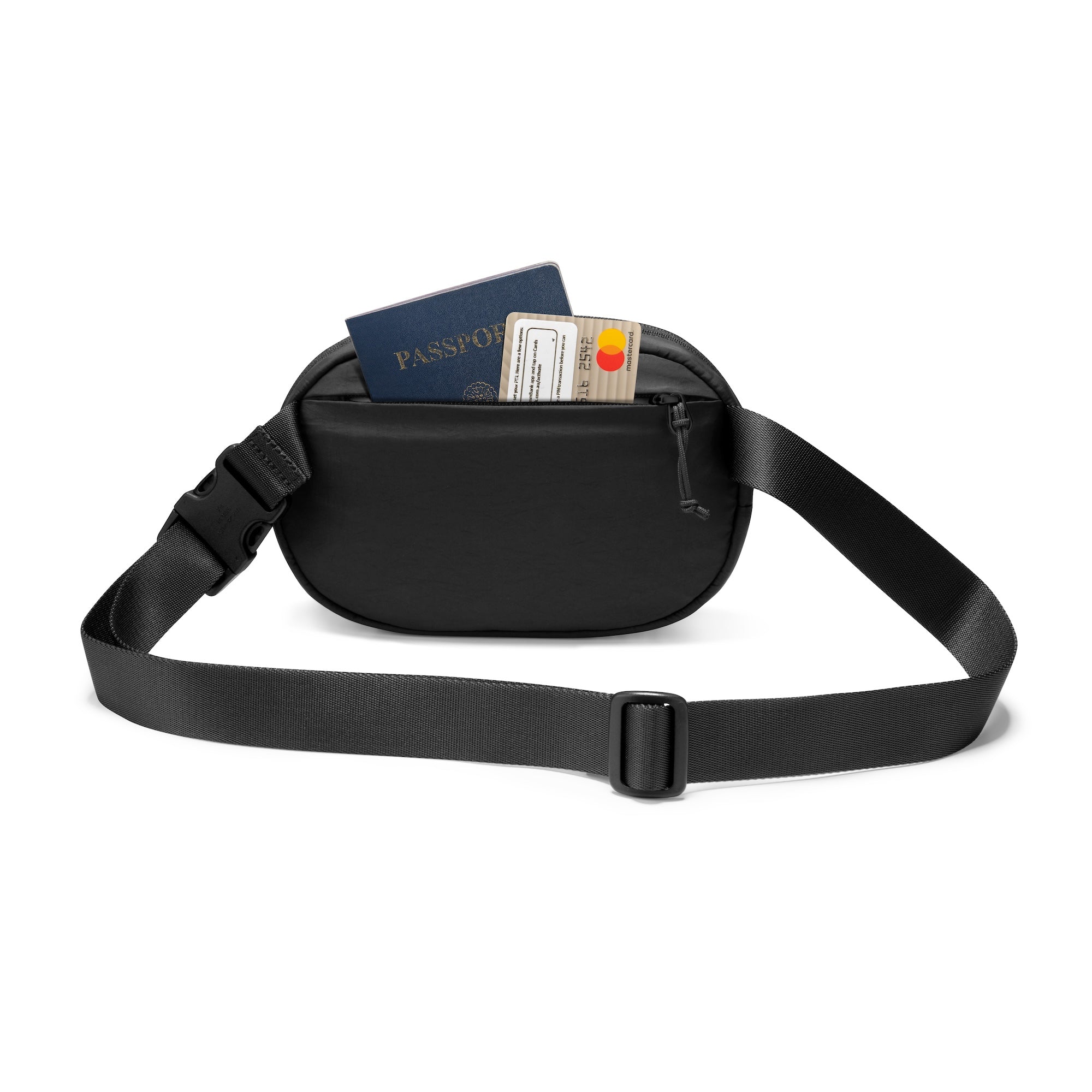 tomtoc Sling Bean Belt Bag 1.5L - Black