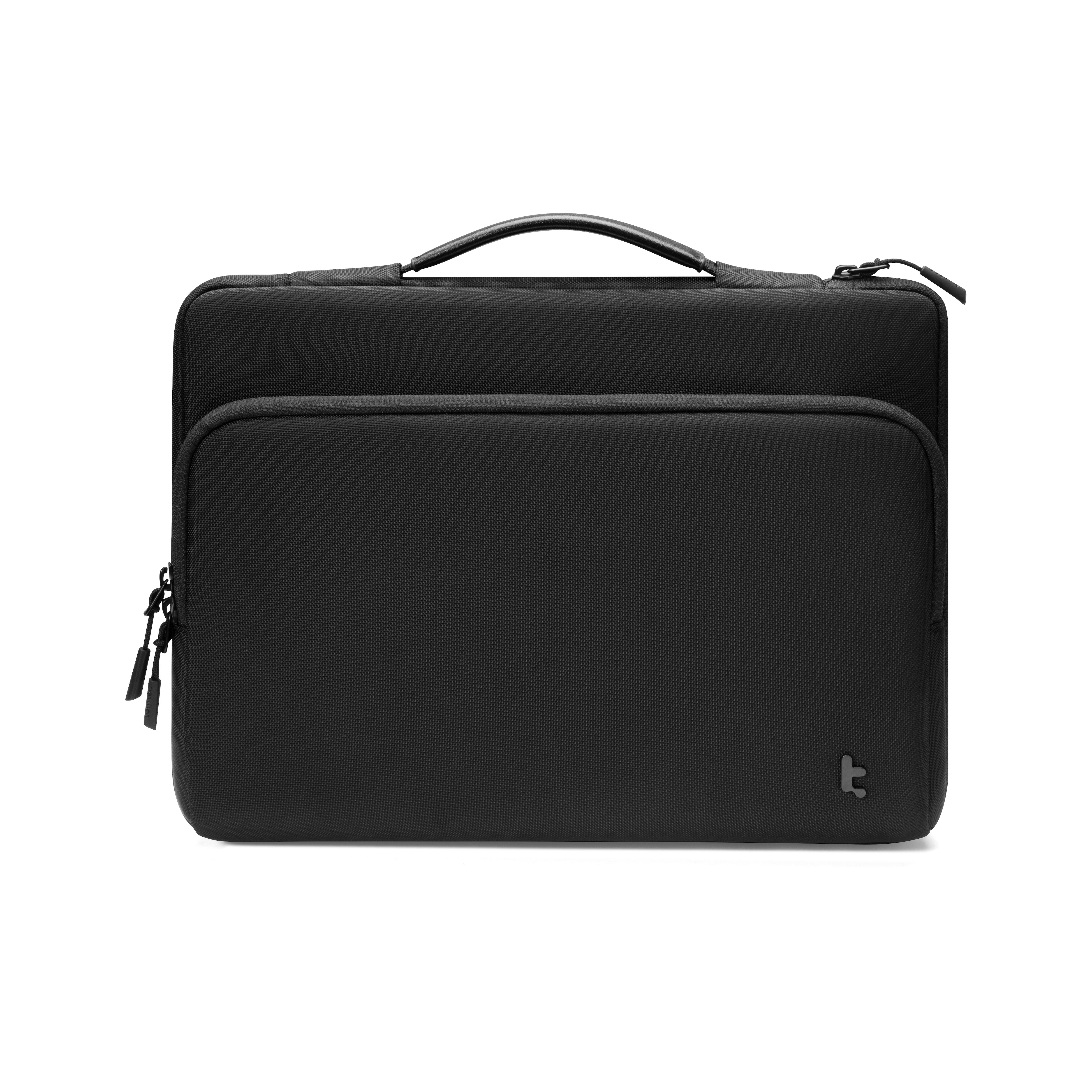 tomtoc Defender-A14 Premium Laptop Briefcase 16-Inch - Black